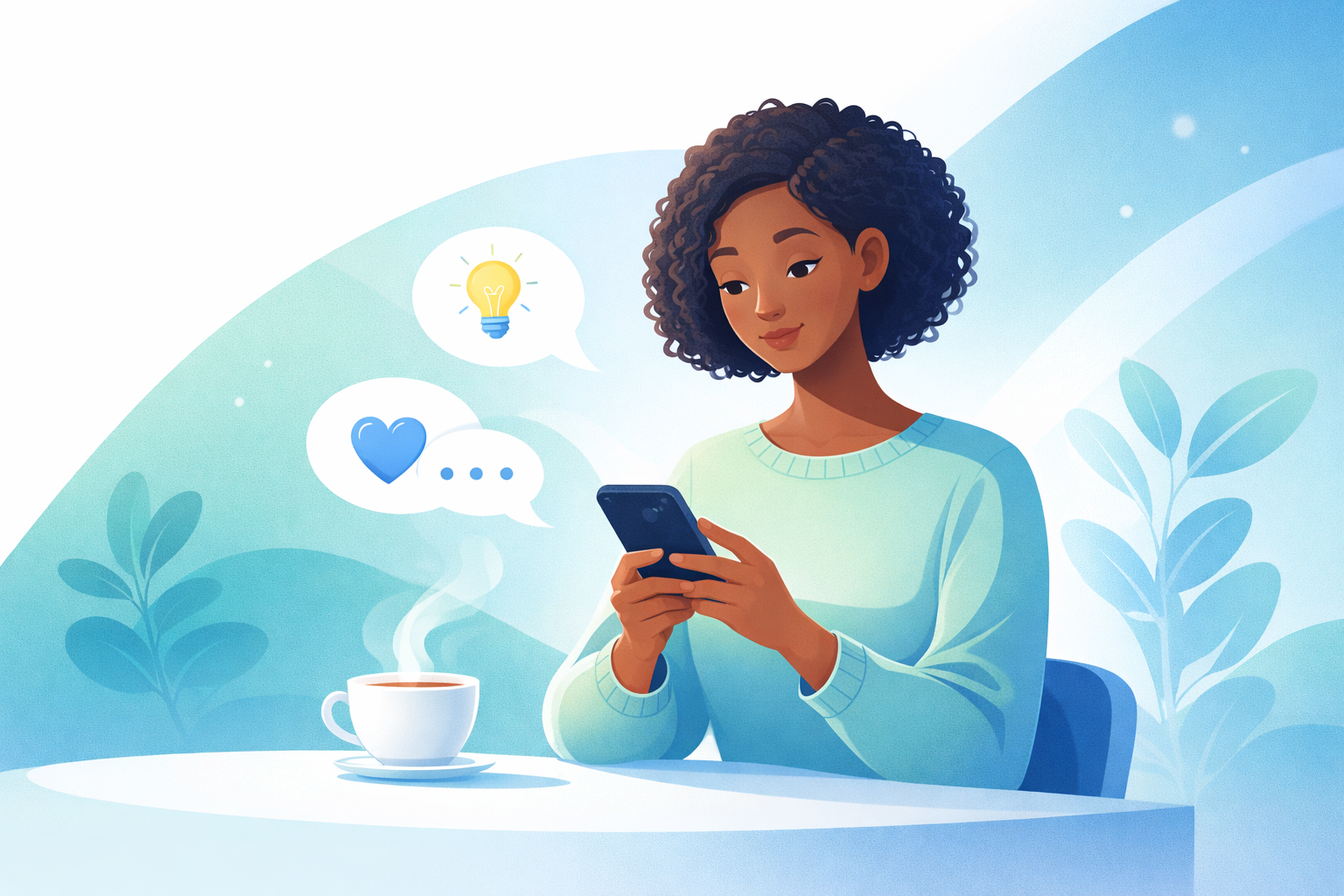 Utulivu progress illustration